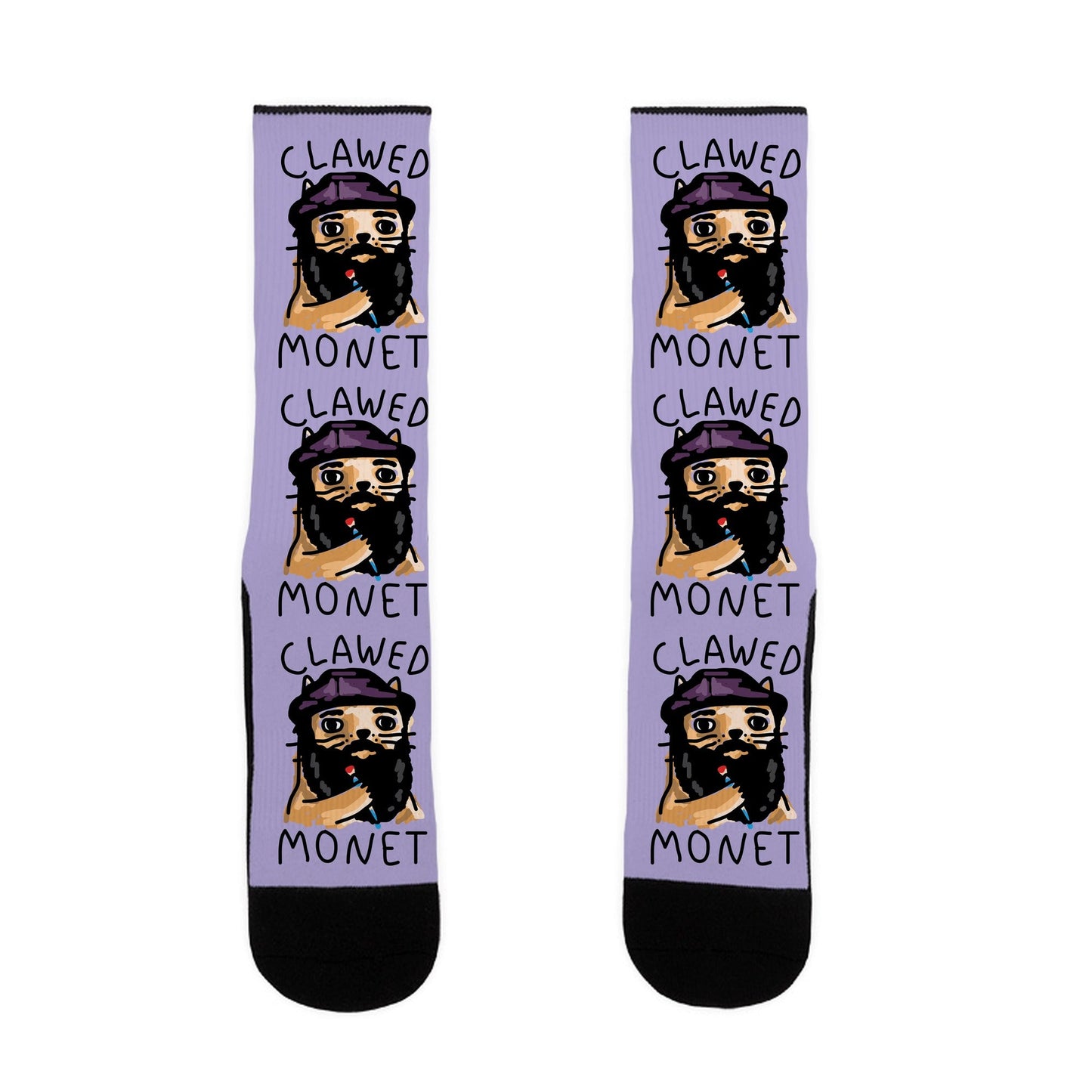 Clawed Monet Socks