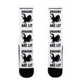 Dragons Are Lit Socks
