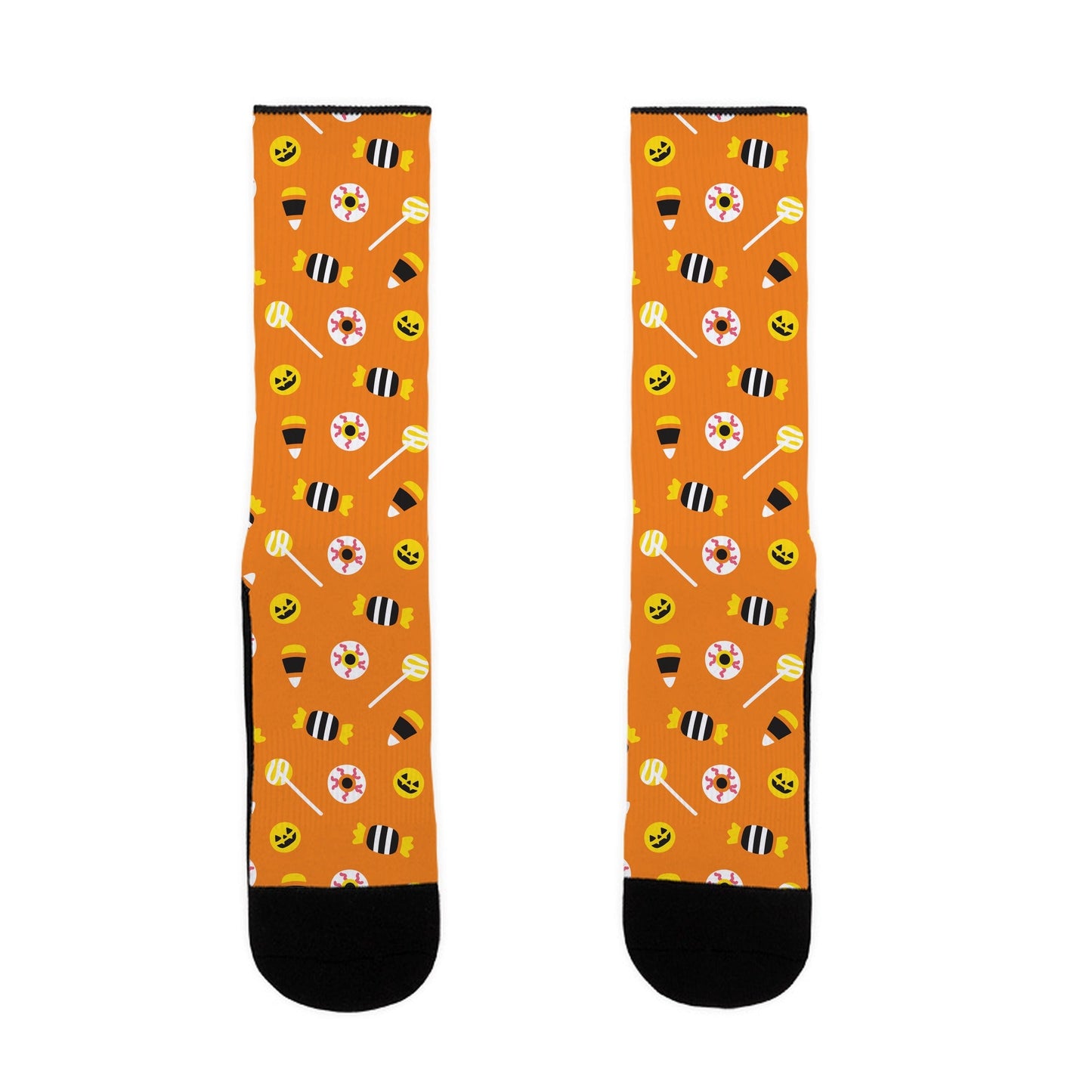 Halloween Candy Pattern Socks