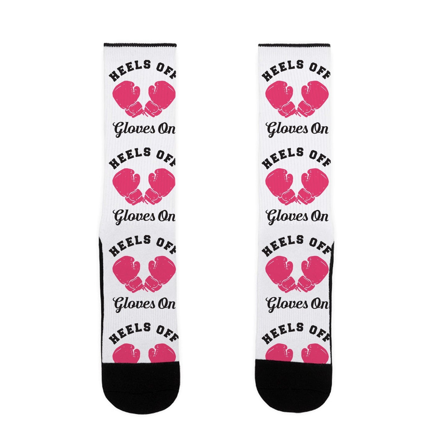 Heels Off Gloves On Socks