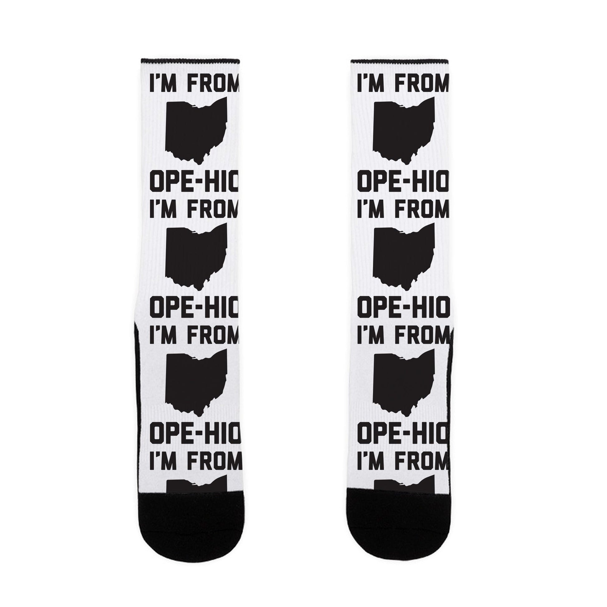 I'm From Ope-hio Socks