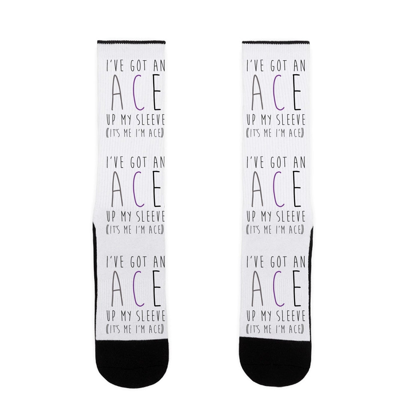 I've Got An Ace Up My Sleeve Socks
