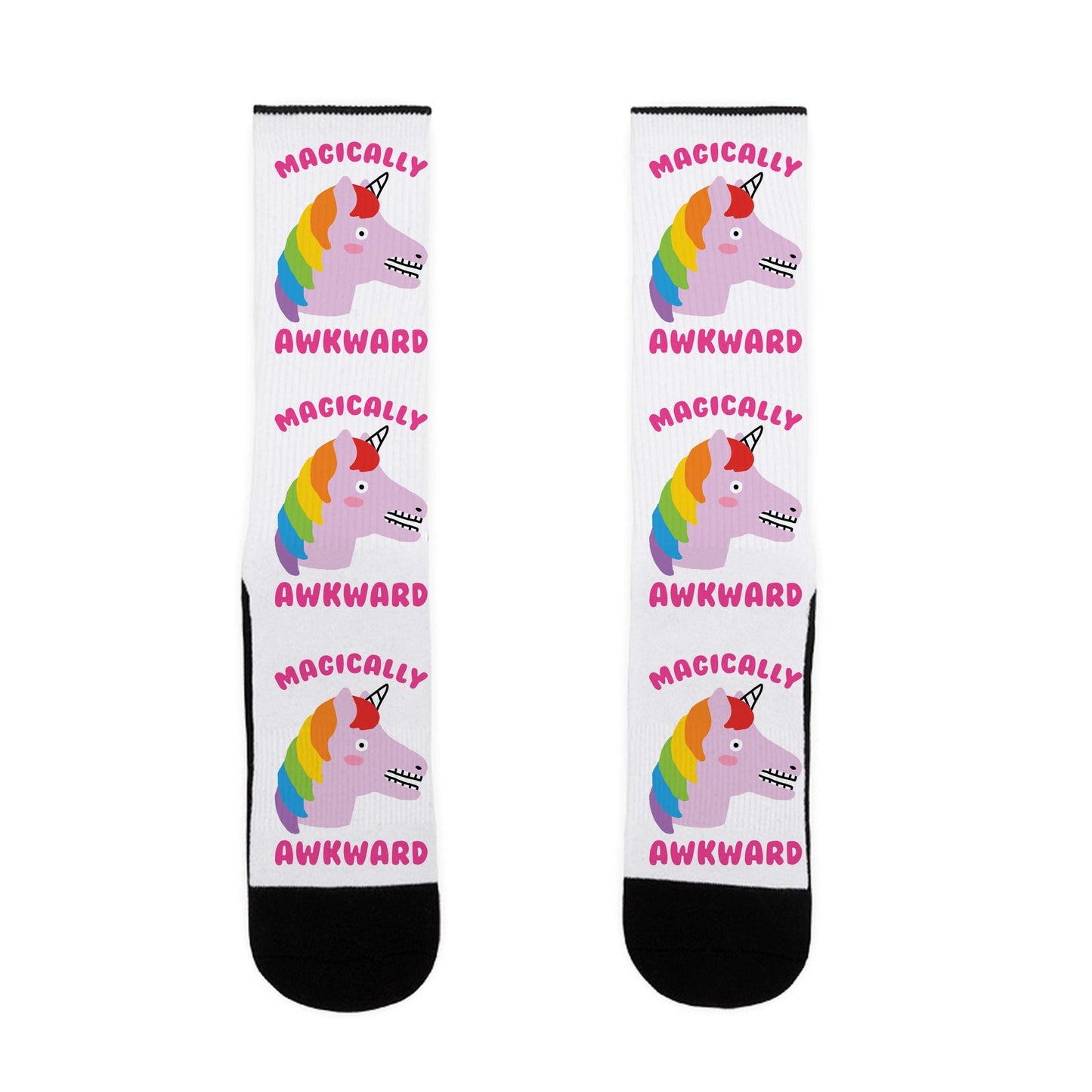Magically Awkward Socks