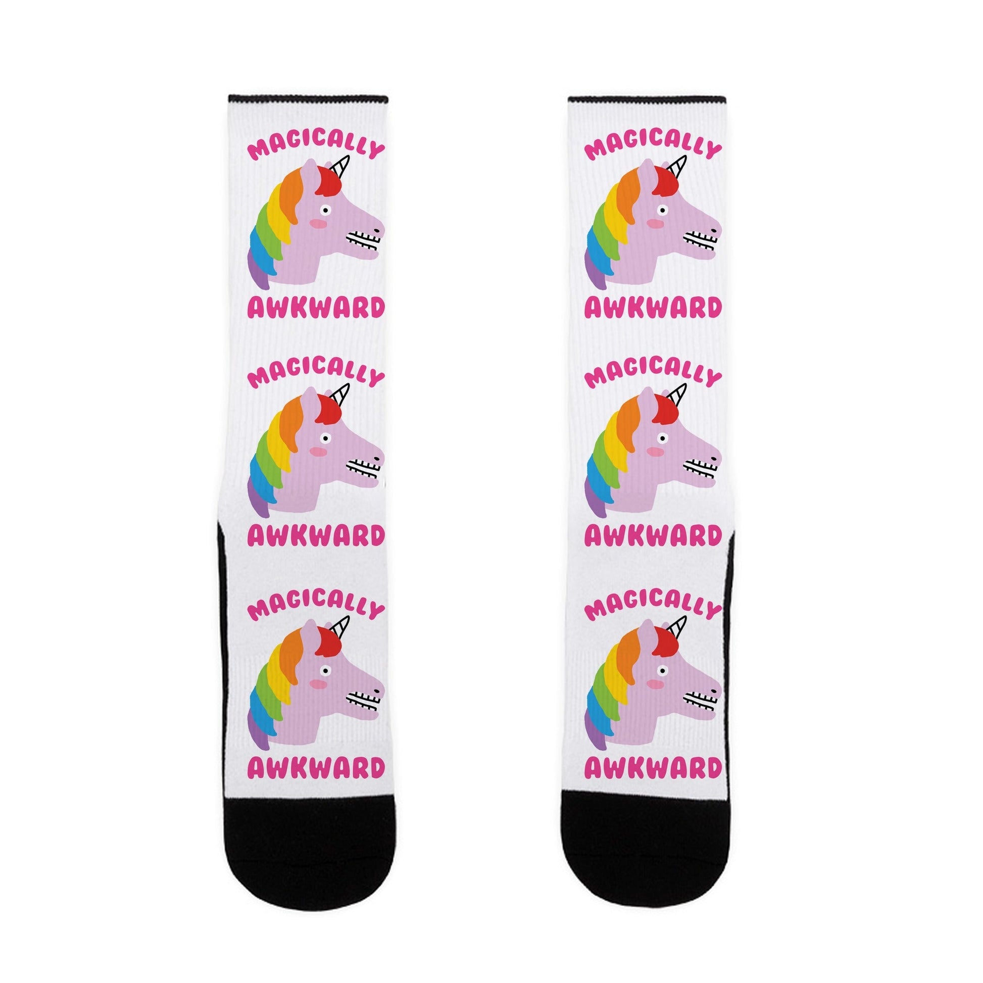 Magically Awkward Socks