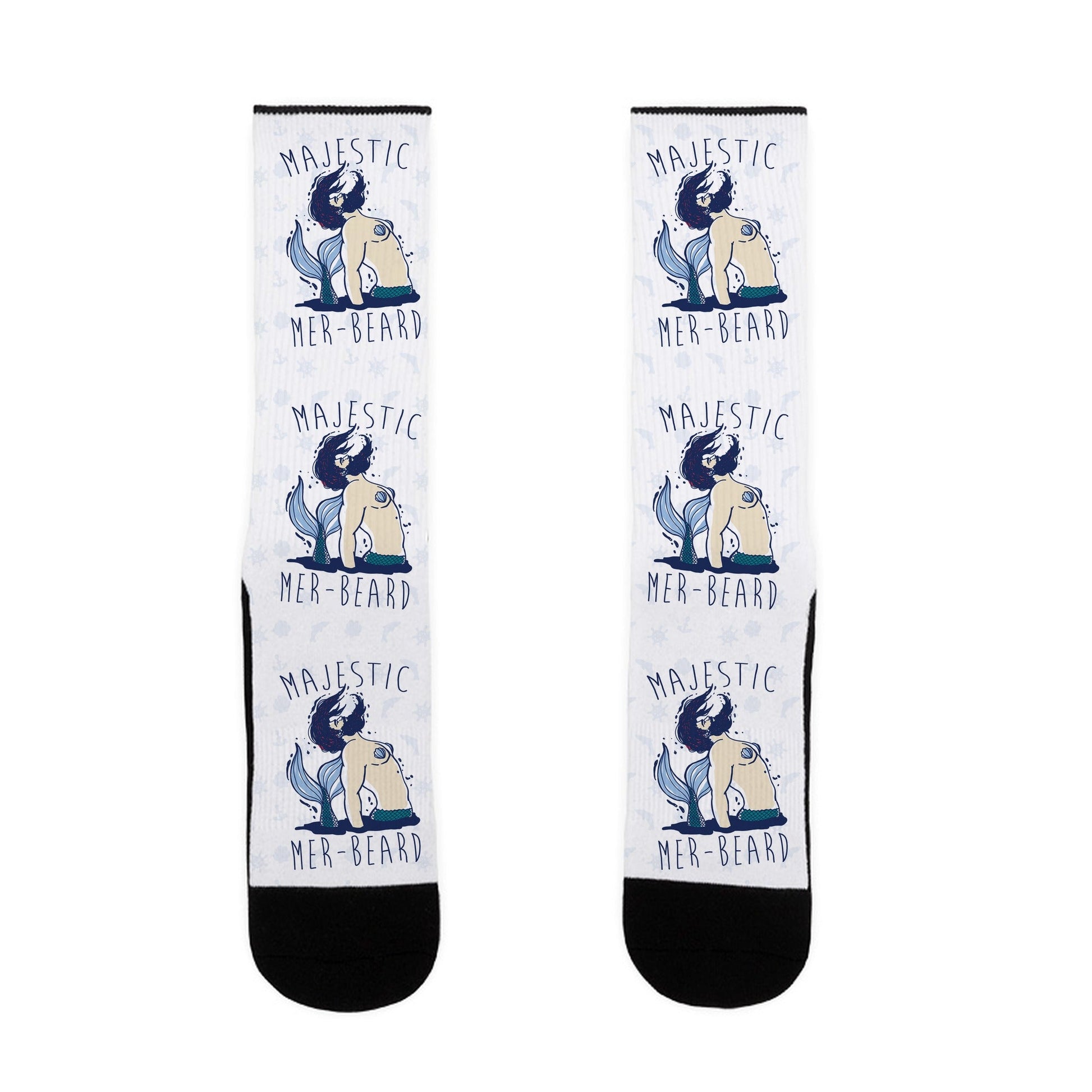 Majestic Mer-Beard Socks