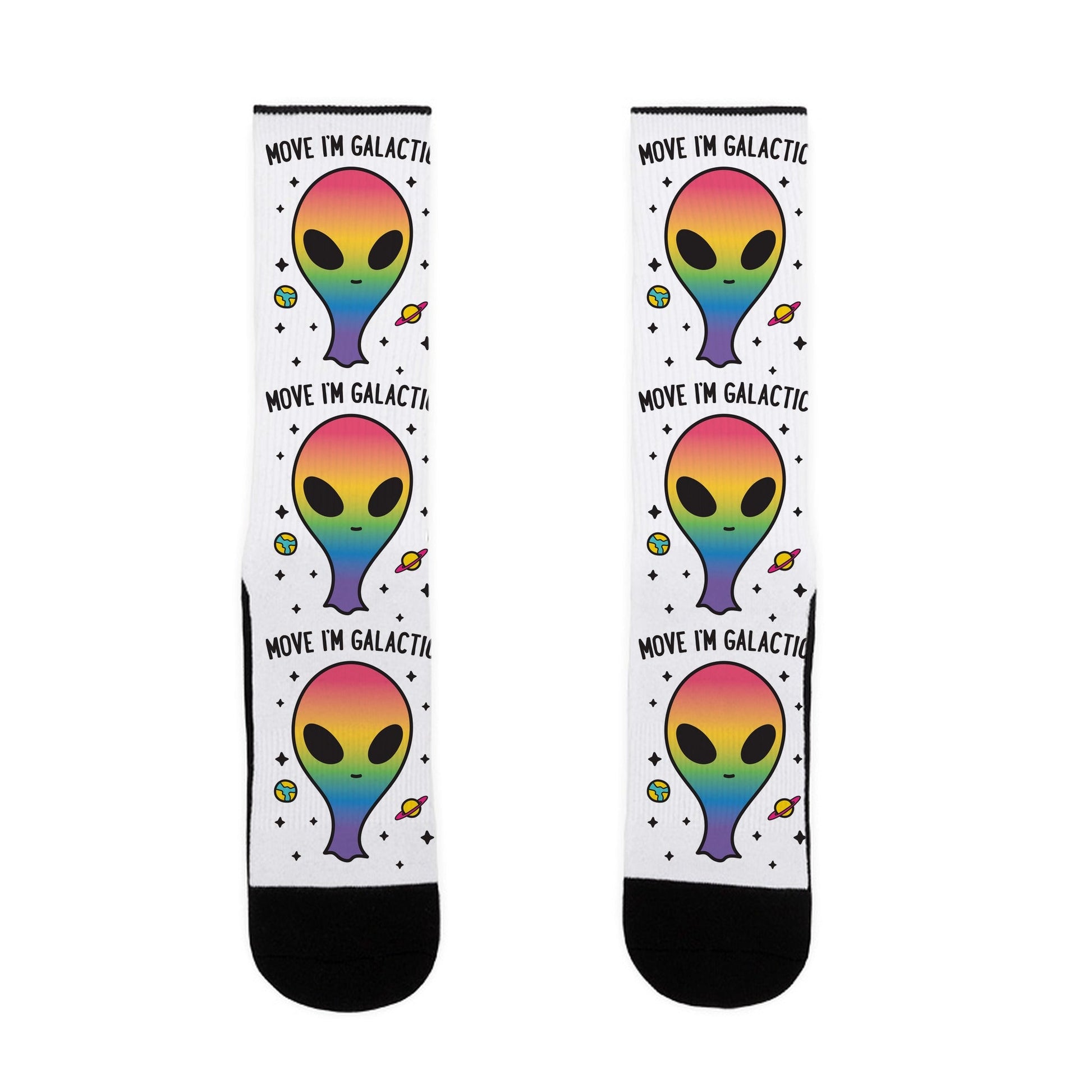 Move I'm Galactic Socks