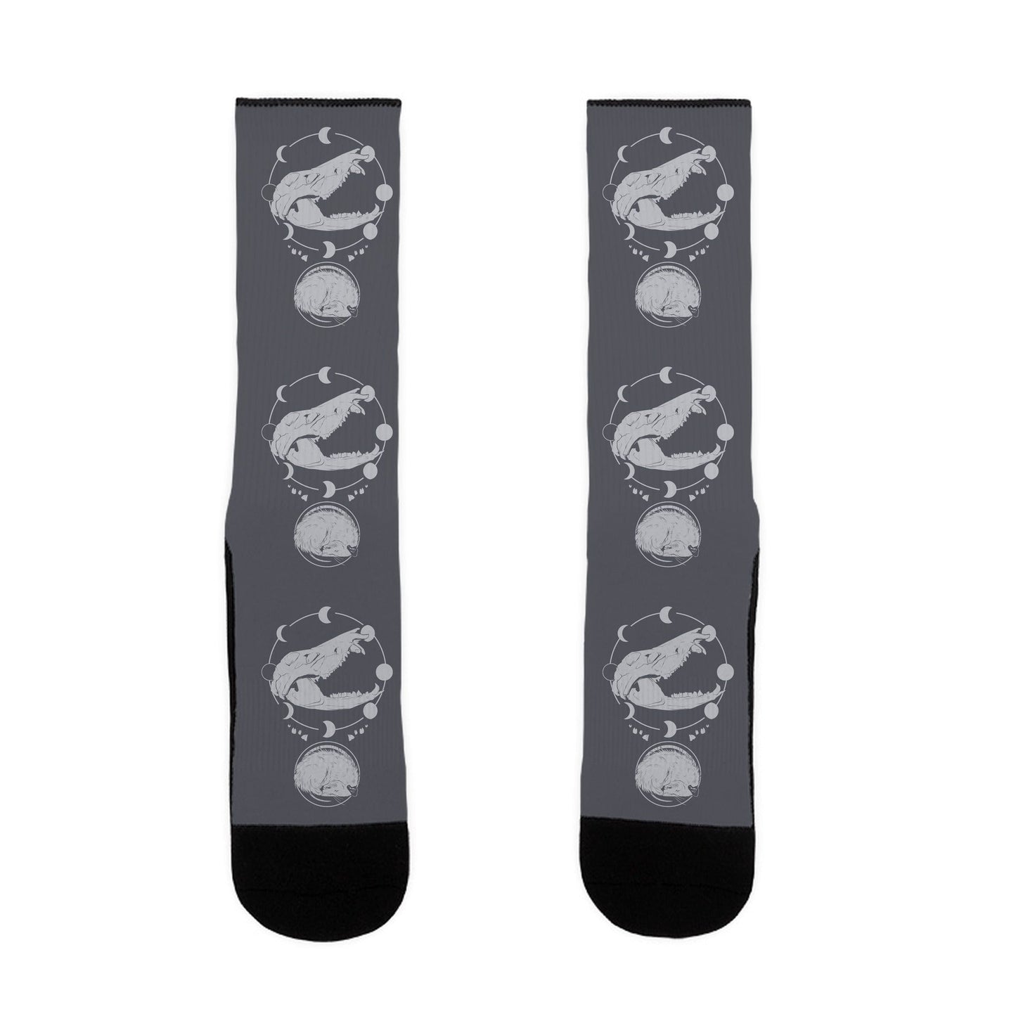 Occult Trash Possum Socks