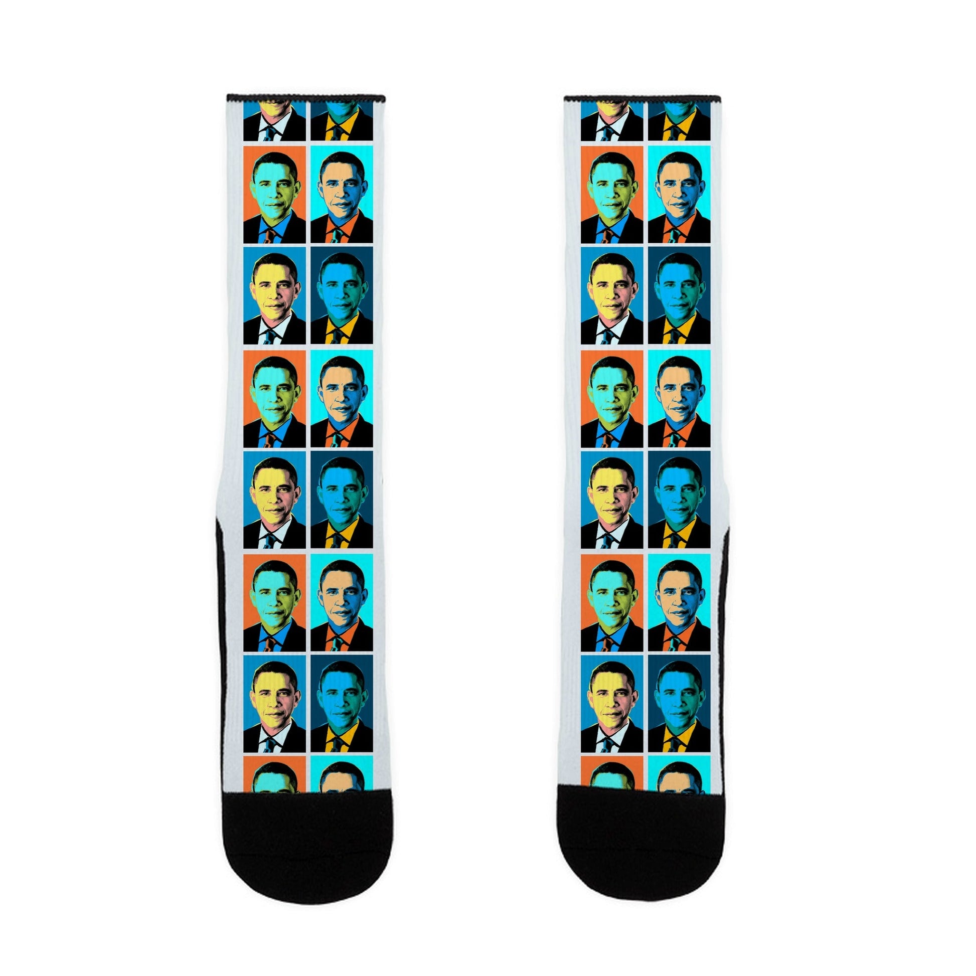 Pop Art Obama Socks
