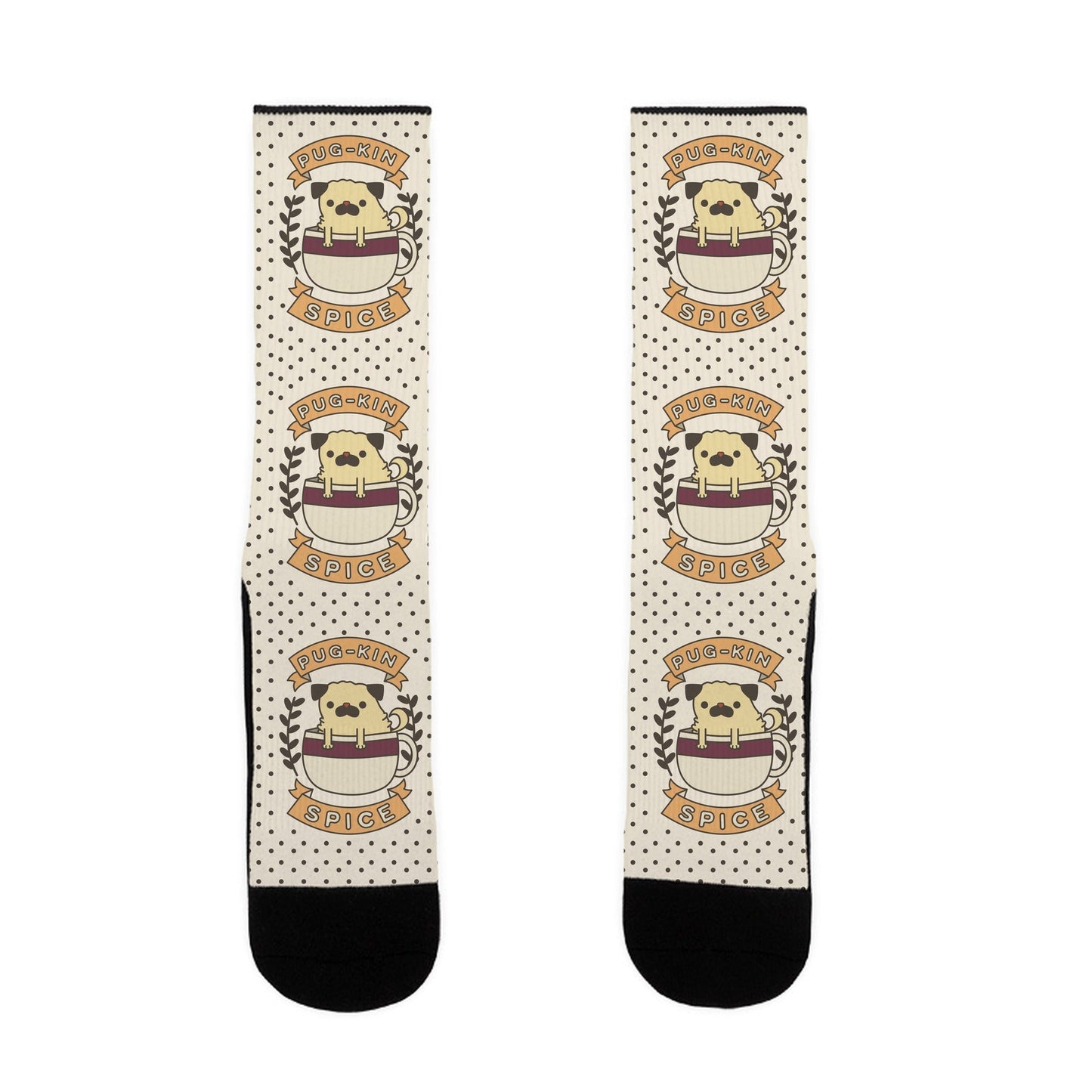 Pugkin Spice Socks