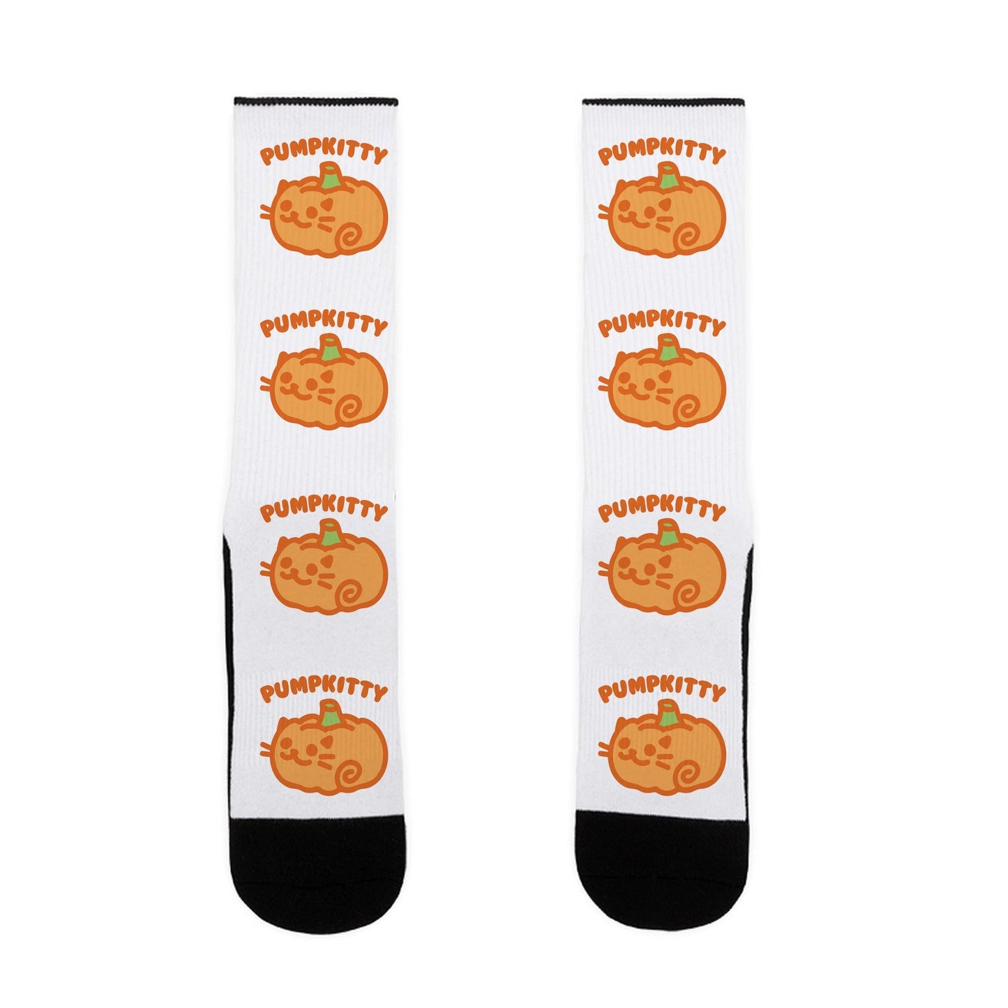 Pumpkitty Socks