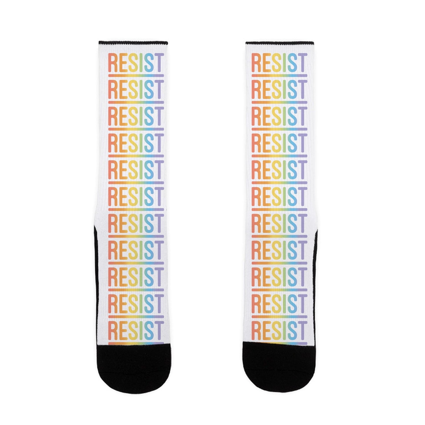 Rainbow Resist Socks