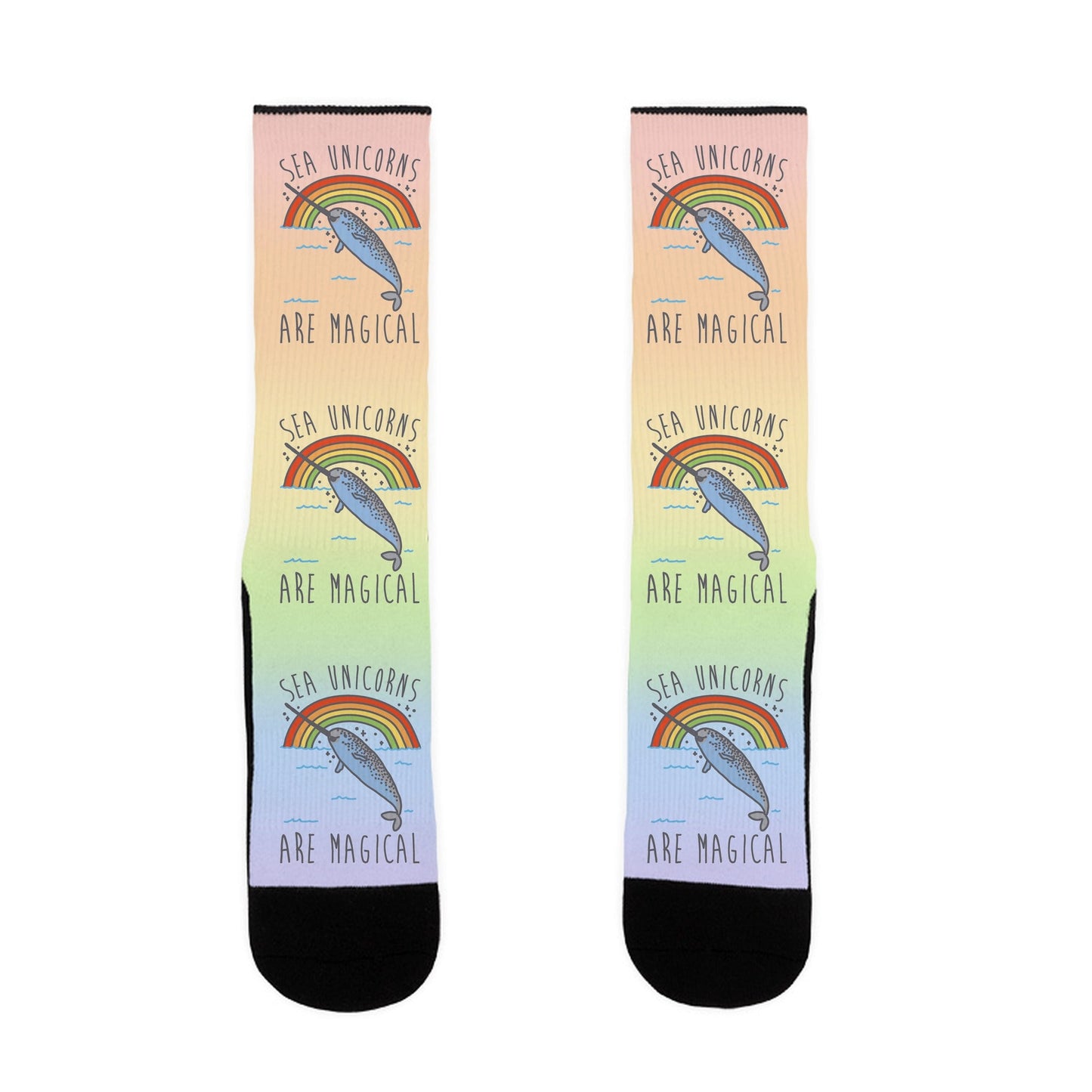 Sea Unicorns Are Magical Socks