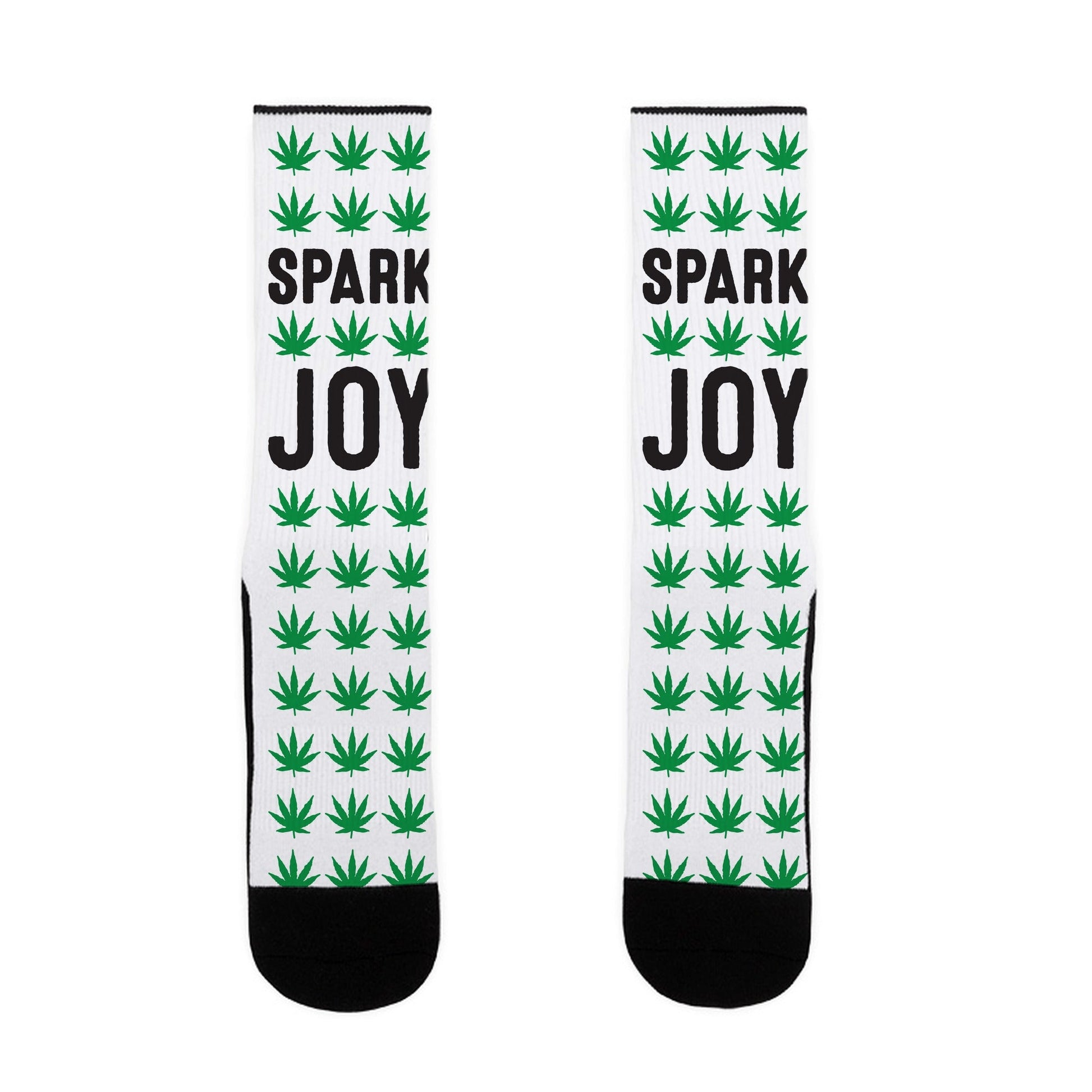 Spark Joy Weed Socks
