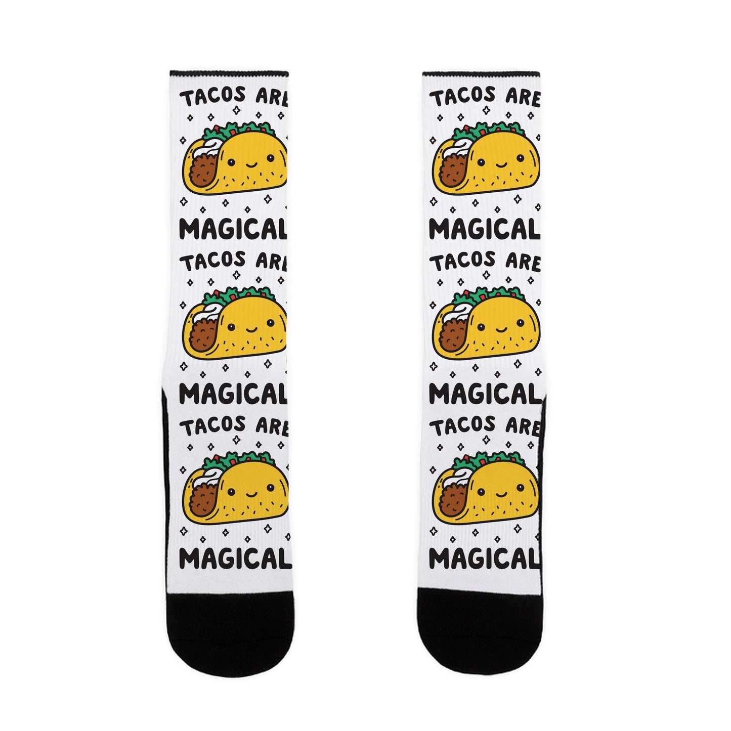 Tacos Are Magical Socks