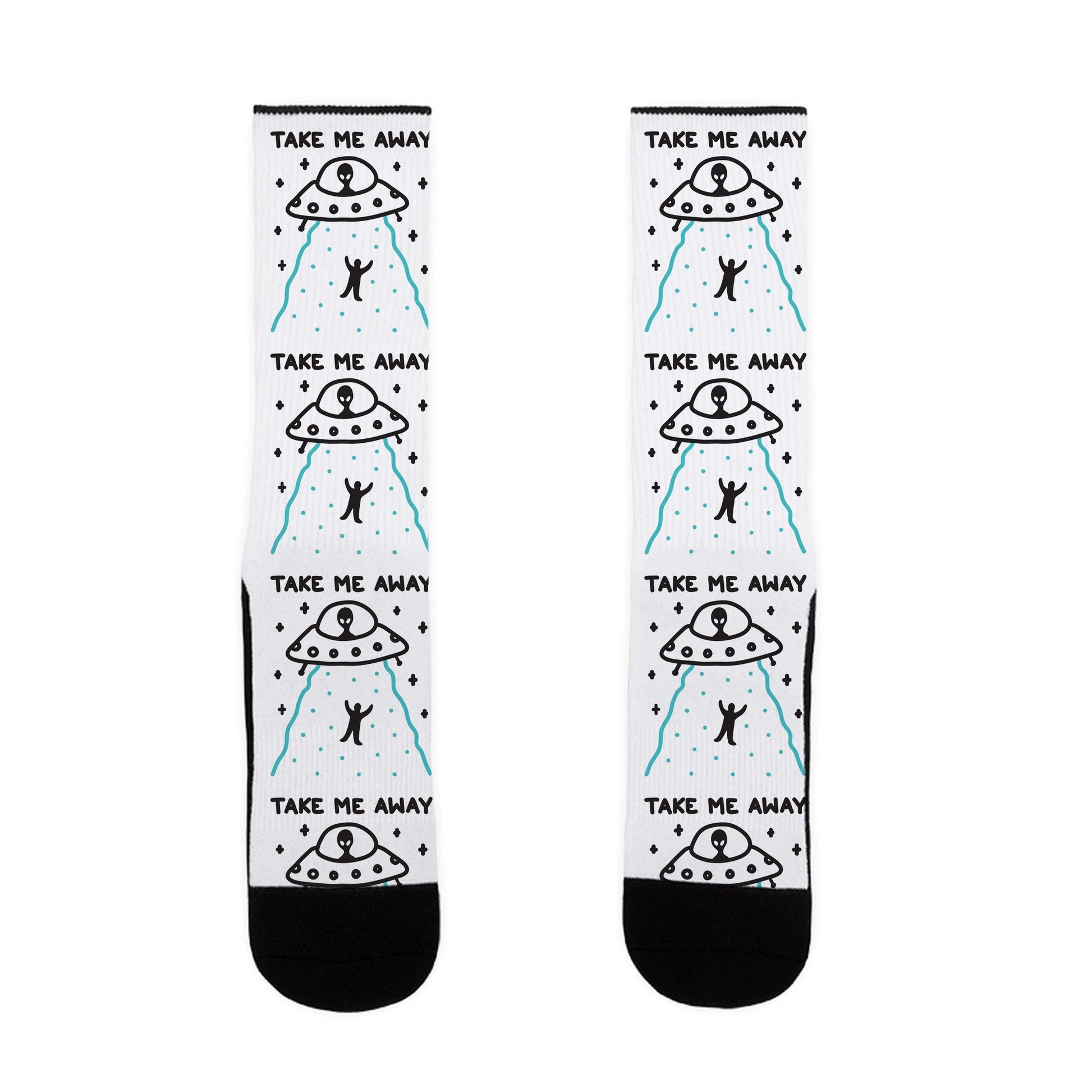 Take Me Away UFO Socks