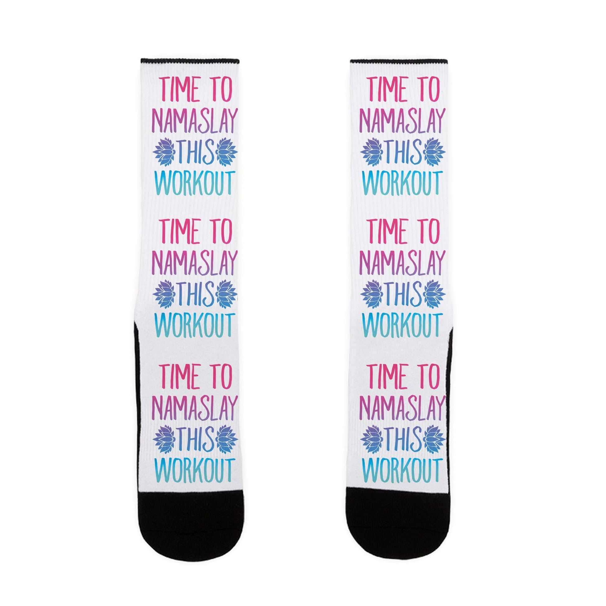 Time To Namaslay This Workout Socks