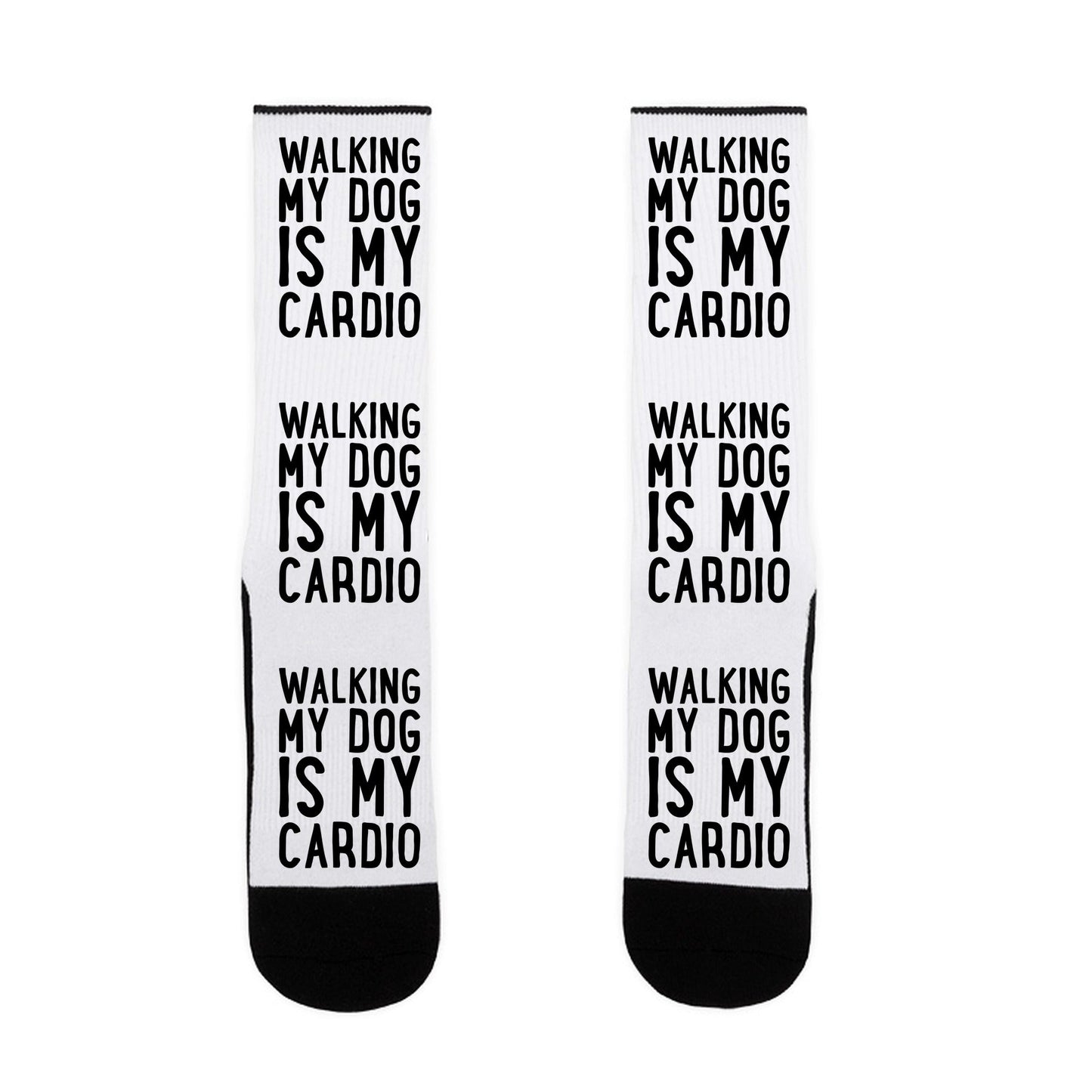 Walking My Dog Is My Cardio Socks