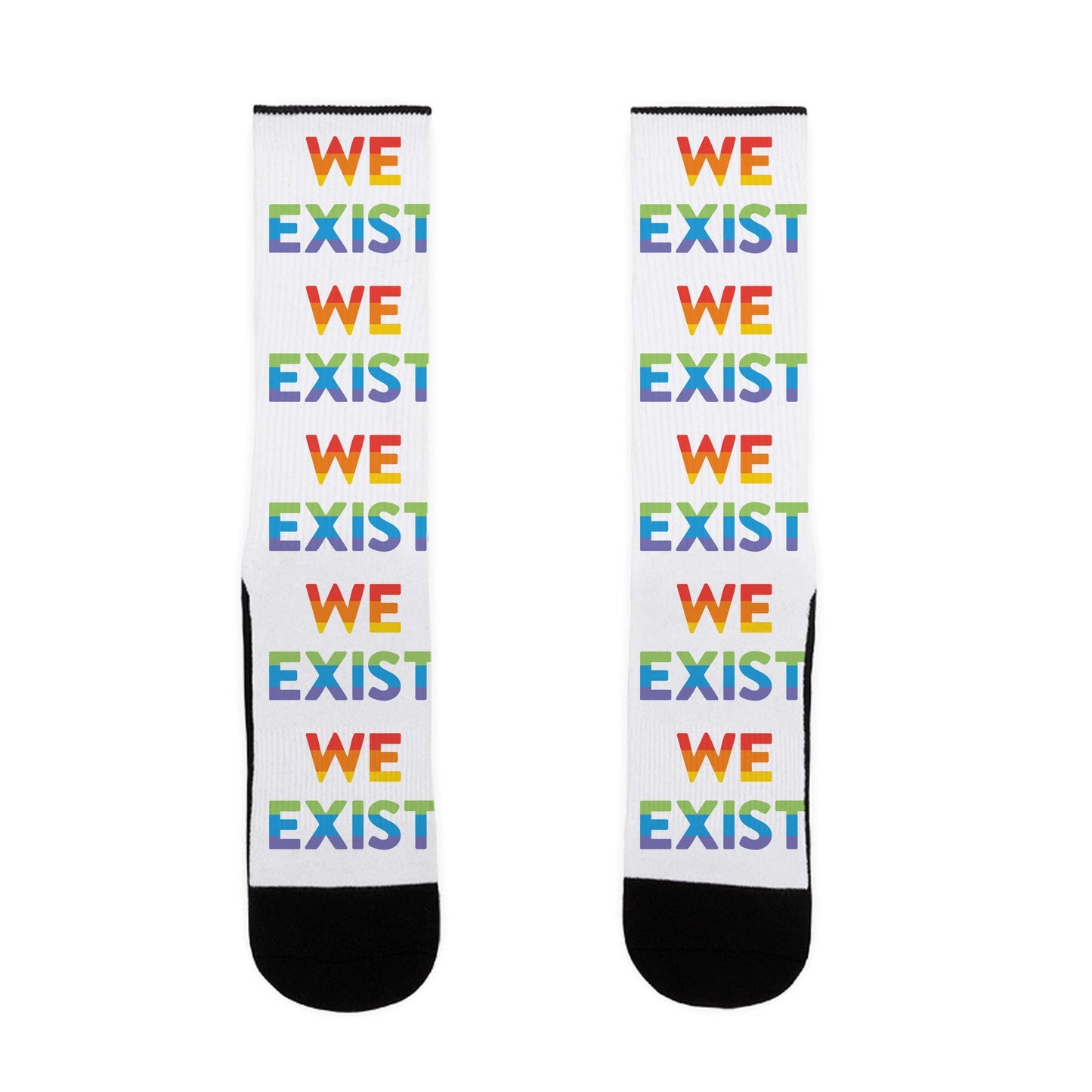 We Exist Queer Socks