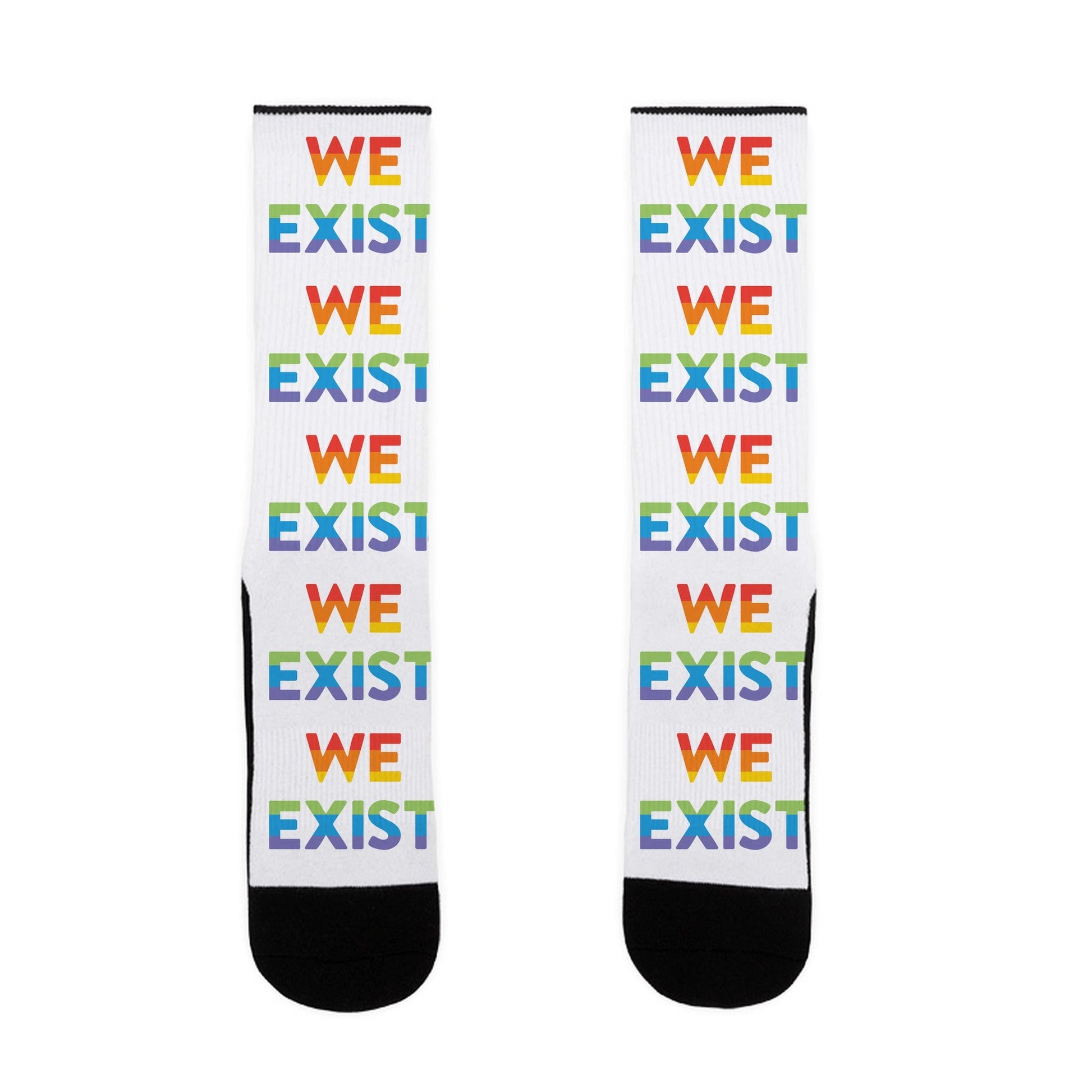 We Exist Queer Socks