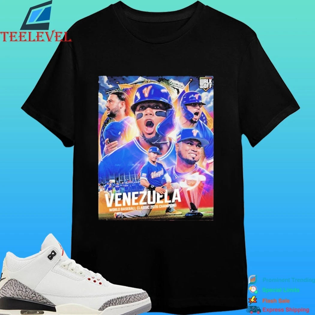 Team Venezuela Defeat Team Usa To Become World Baseball Classic 2026 Champions First Time Ever Shirt