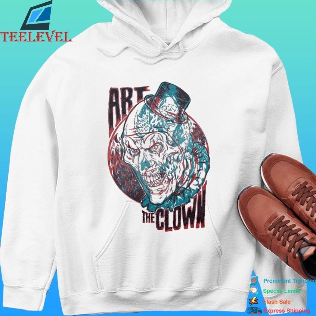 Terrifier 3 Art The Clown In 3D Shirt