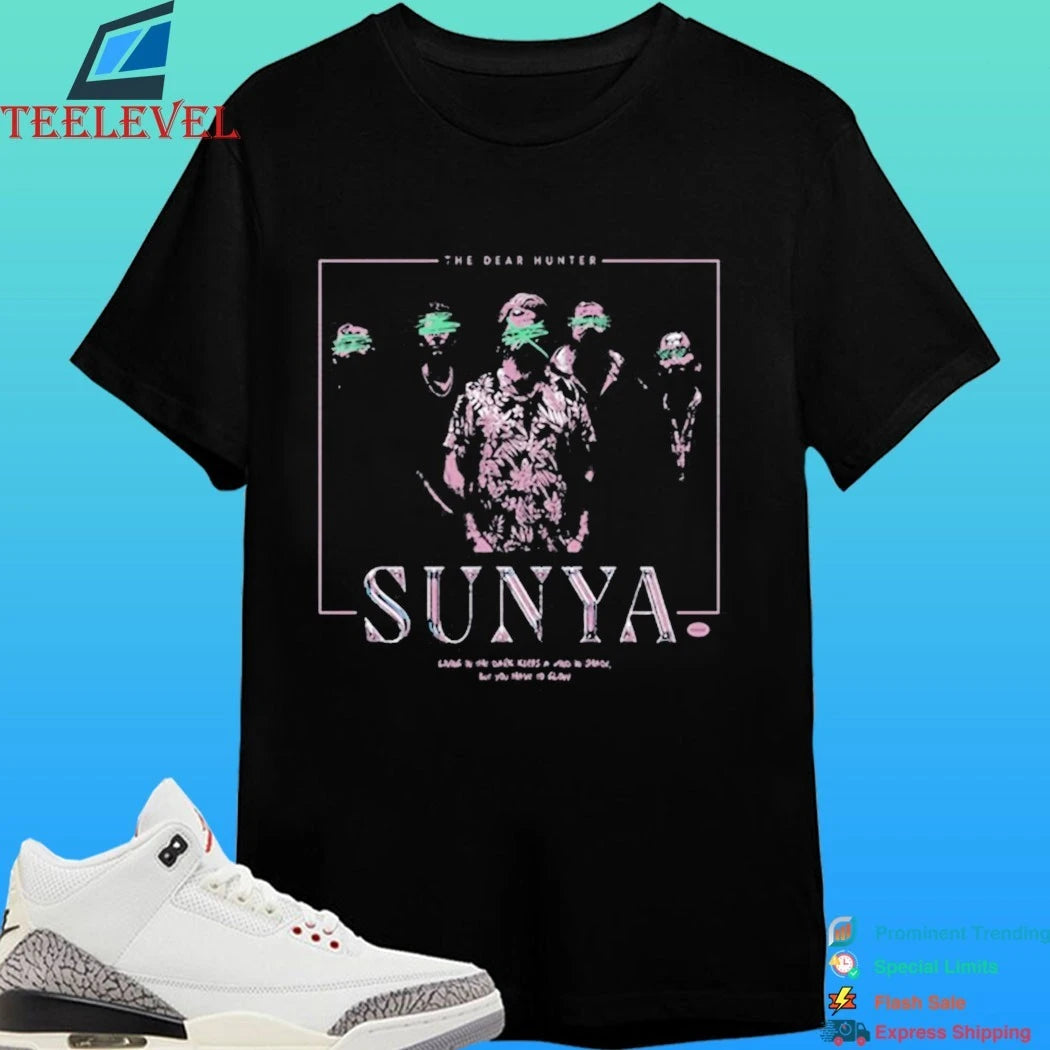 The Dear Hunter Black Sunya Photo Graphite Shirt