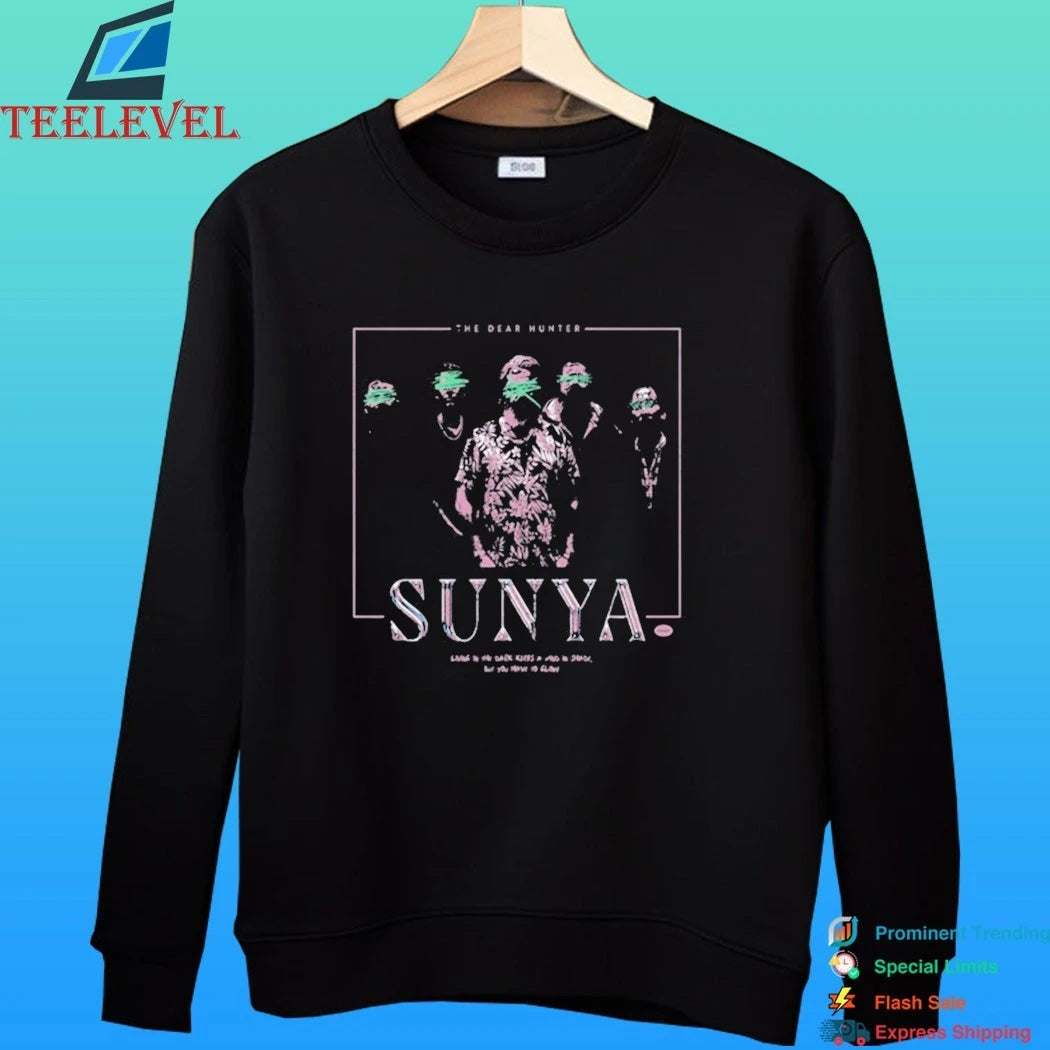 The Dear Hunter Black Sunya Photo Graphite Shirt