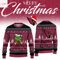 The Grinch Love Arizona Cardinals Ugly Christmas Sweater