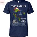 They Hate Us Because They Aint Us Dallas Cowboys Unisex T-Shirt