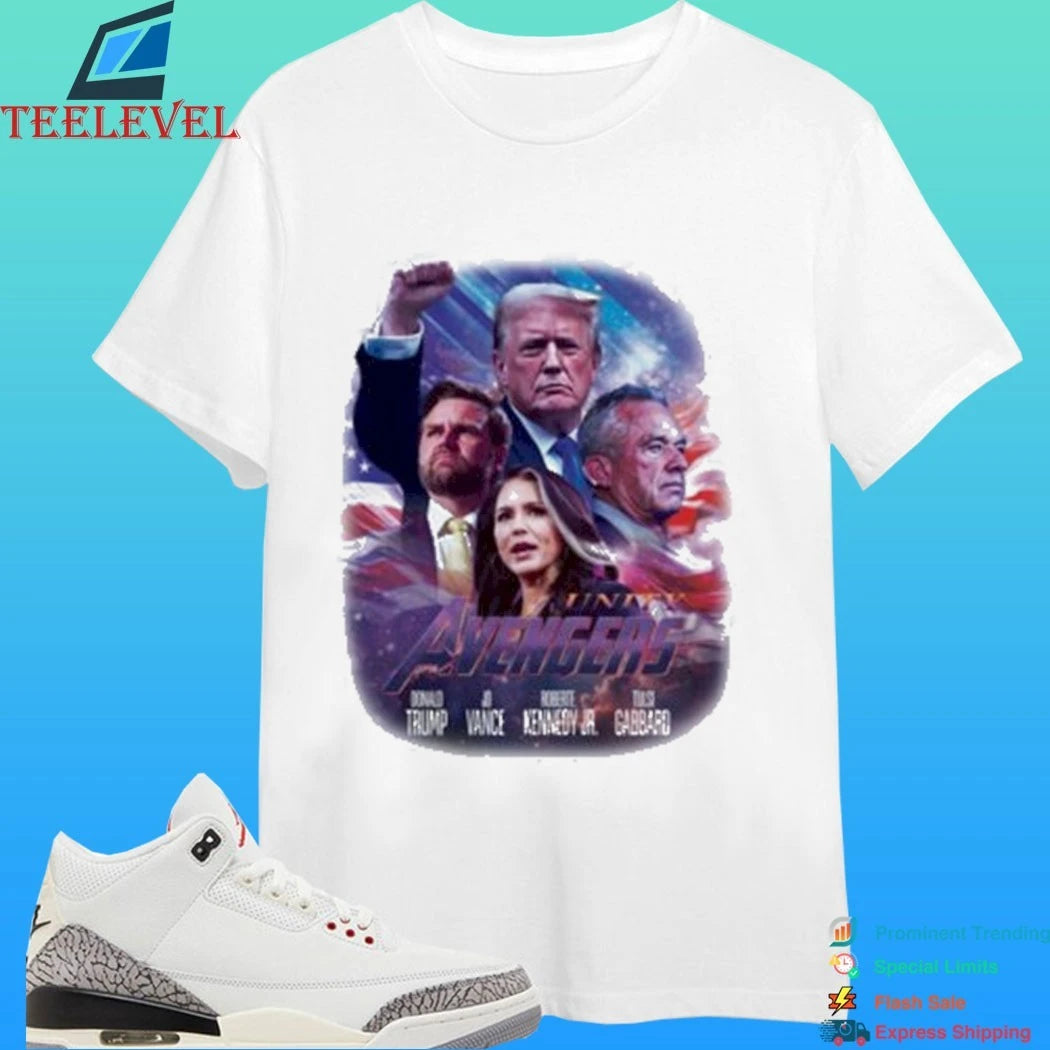 Trump Vance Kennedy Jr Tulsi Gabbard Unity Avengers Premium Ss Shirt
