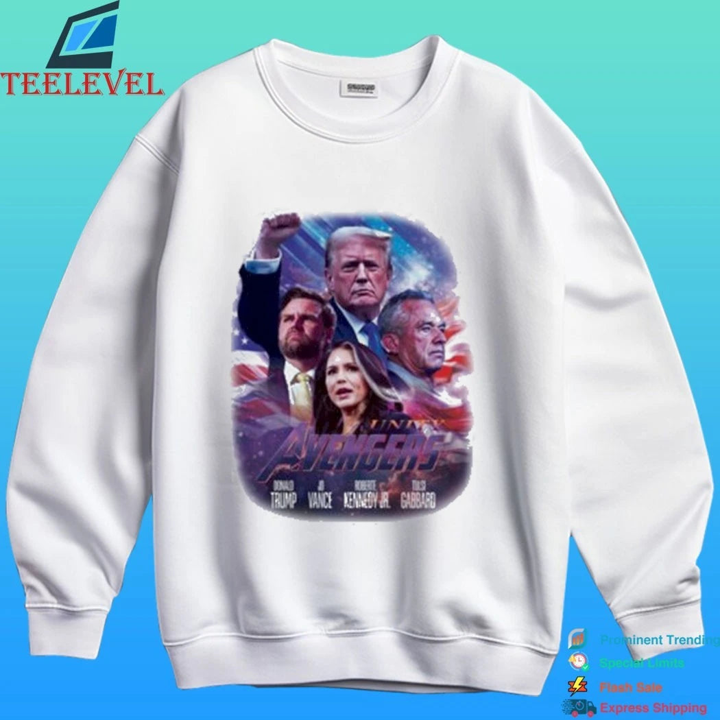 Trump Vance Kennedy Jr Tulsi Gabbard Unity Avengers Premium Ss Shirt