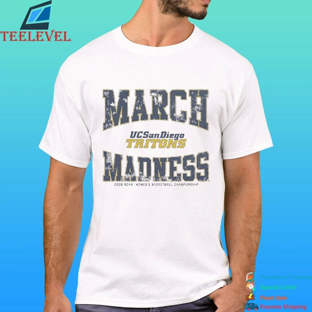 Uc San Diego Tritons Wbb 2026 March Madness Shirt