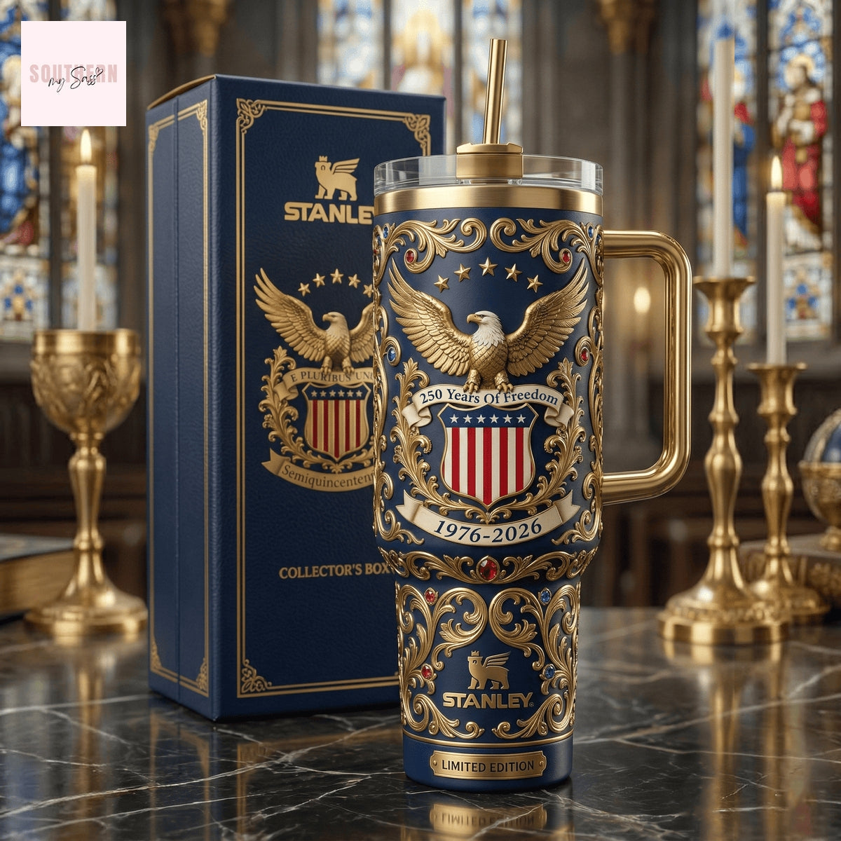 United States Of America 1776-2026 250 Years Of Freedom Tumbler