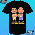Kobe Bryant Live And Die La NBA Los Angeles Lakers Shirt