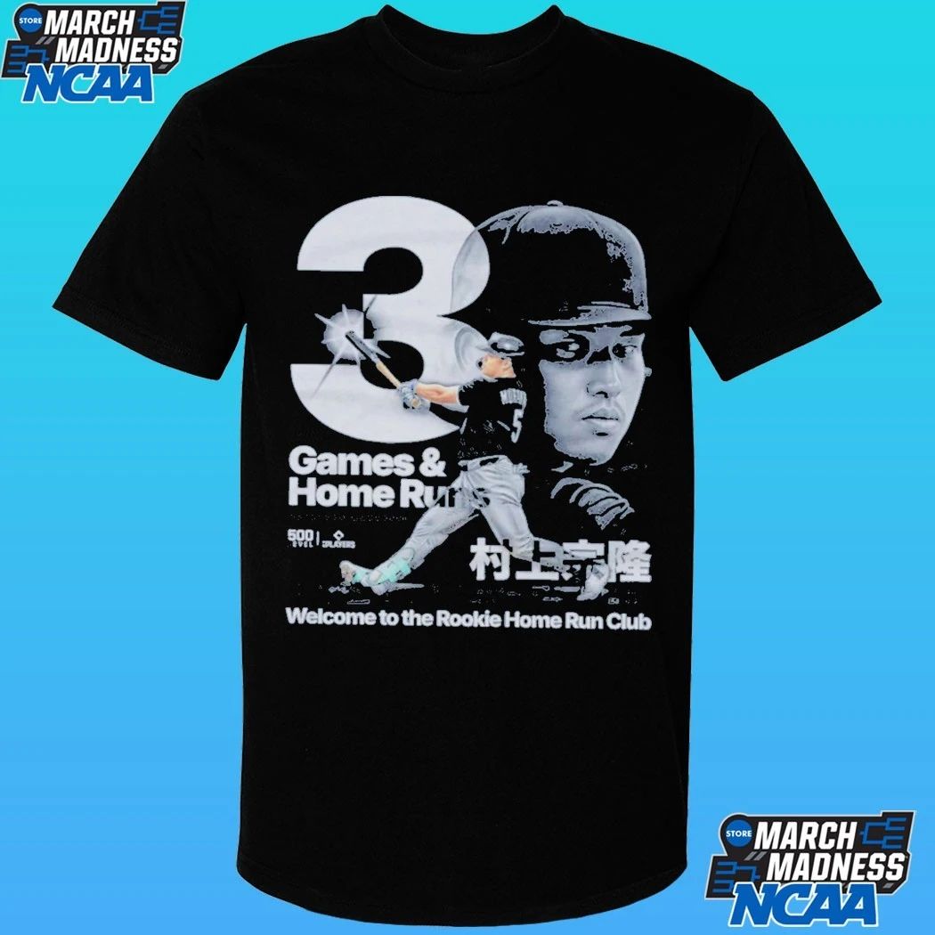 Munetaka Murakami Chicago Welcome To The Rookie Home Run Club Shirt