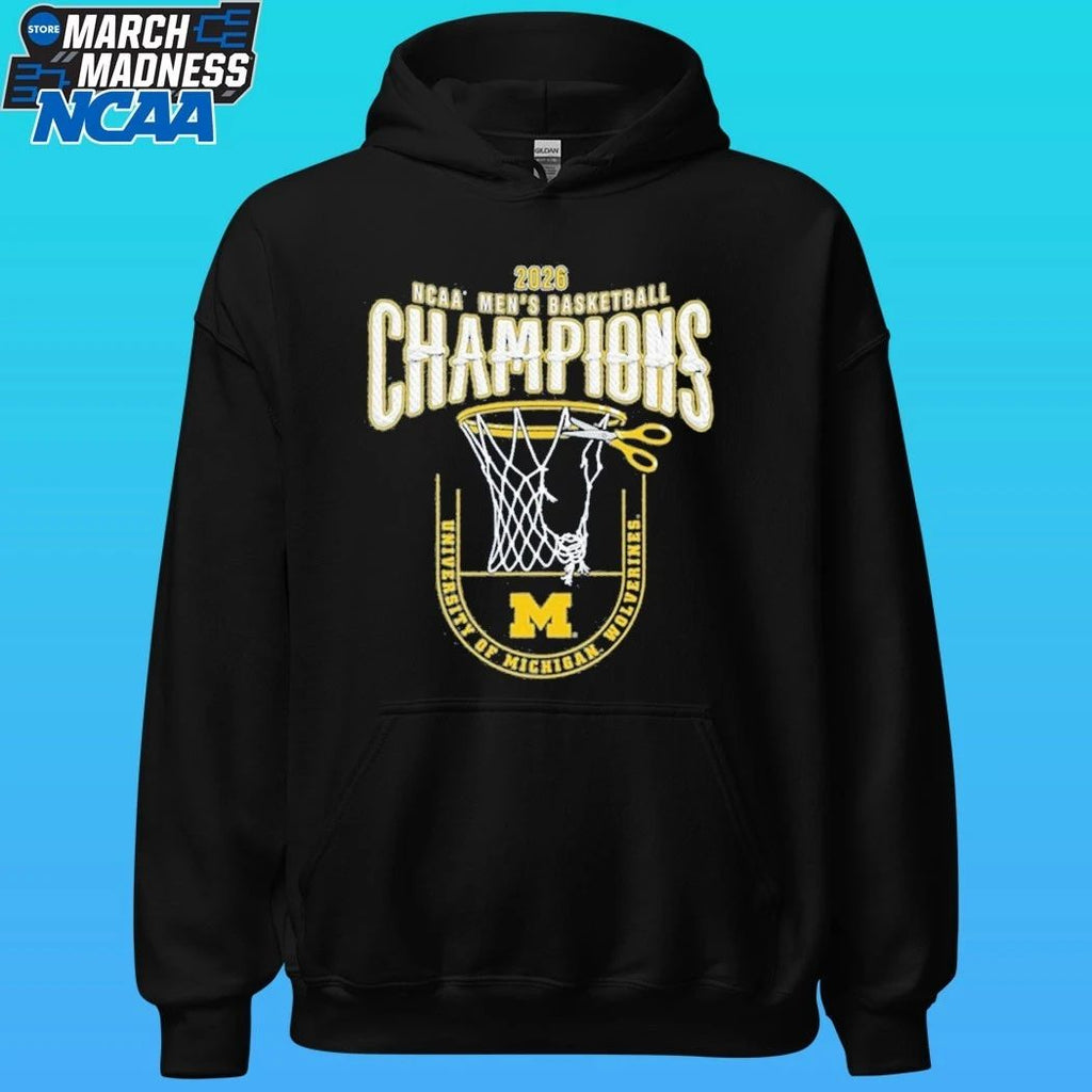 Michigan Wolverines 2026 NCAA Men’s Champions Basketball National Champions Shirt