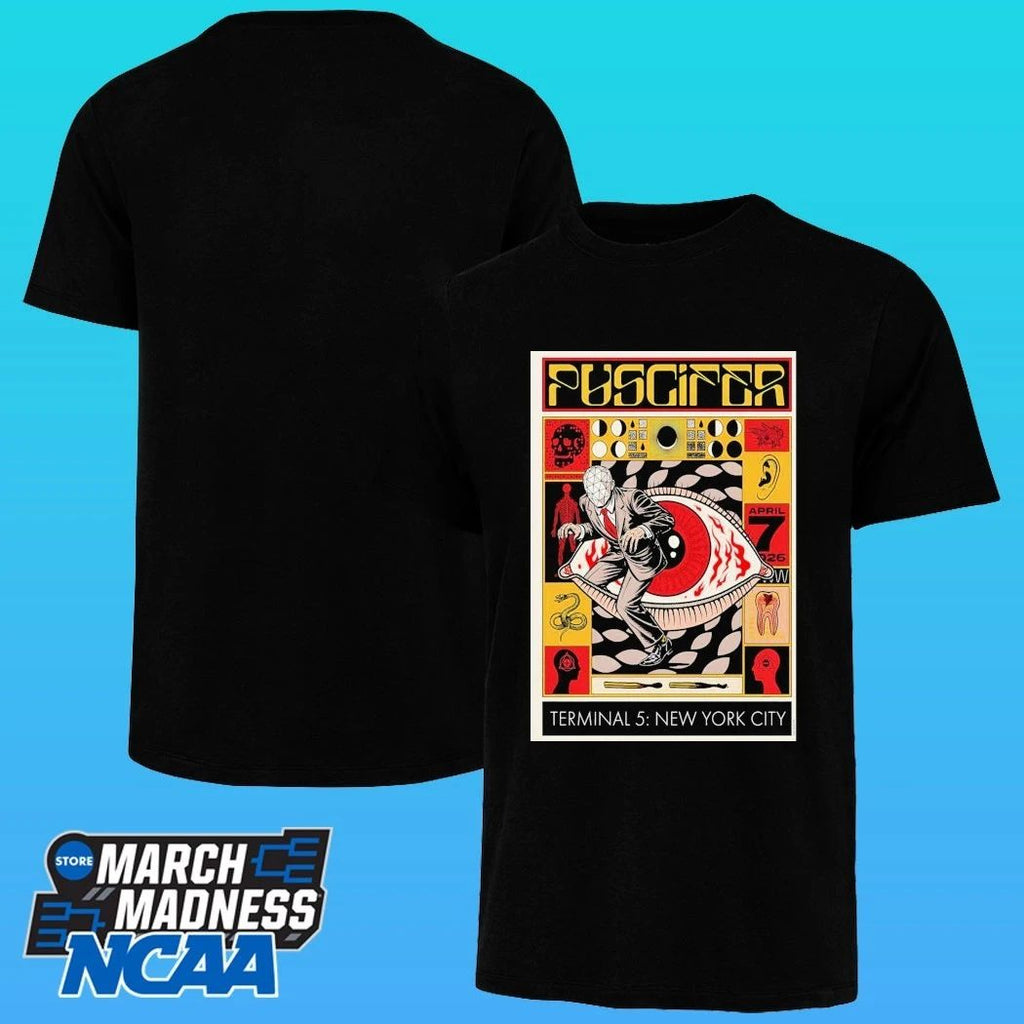 Puscifer Manhattan, Ny April 7 2026 Tour Shirt