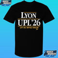 Alex Lyon & Ukko-pekka Luukkonen Lyon-upl ’26 Let’s Go, Buffalo Goalies Shirt