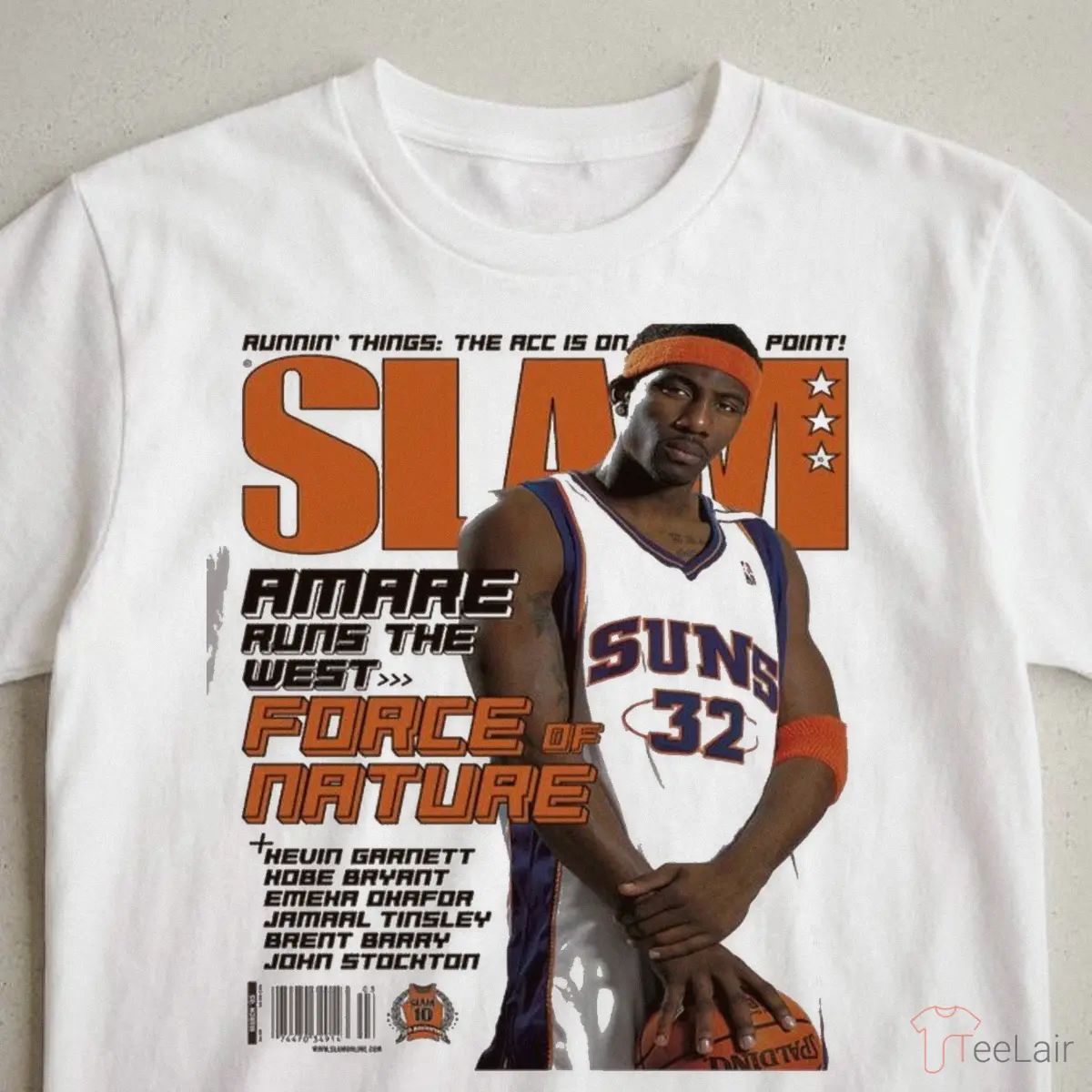Slam Magazine Amare Runs The West Force Of Nature 2026 Shirt