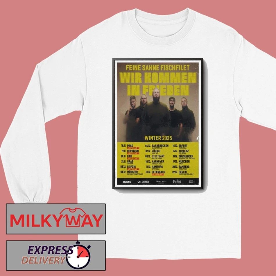 Feine Sahne Fischfilet Winter Tour Poster shirt