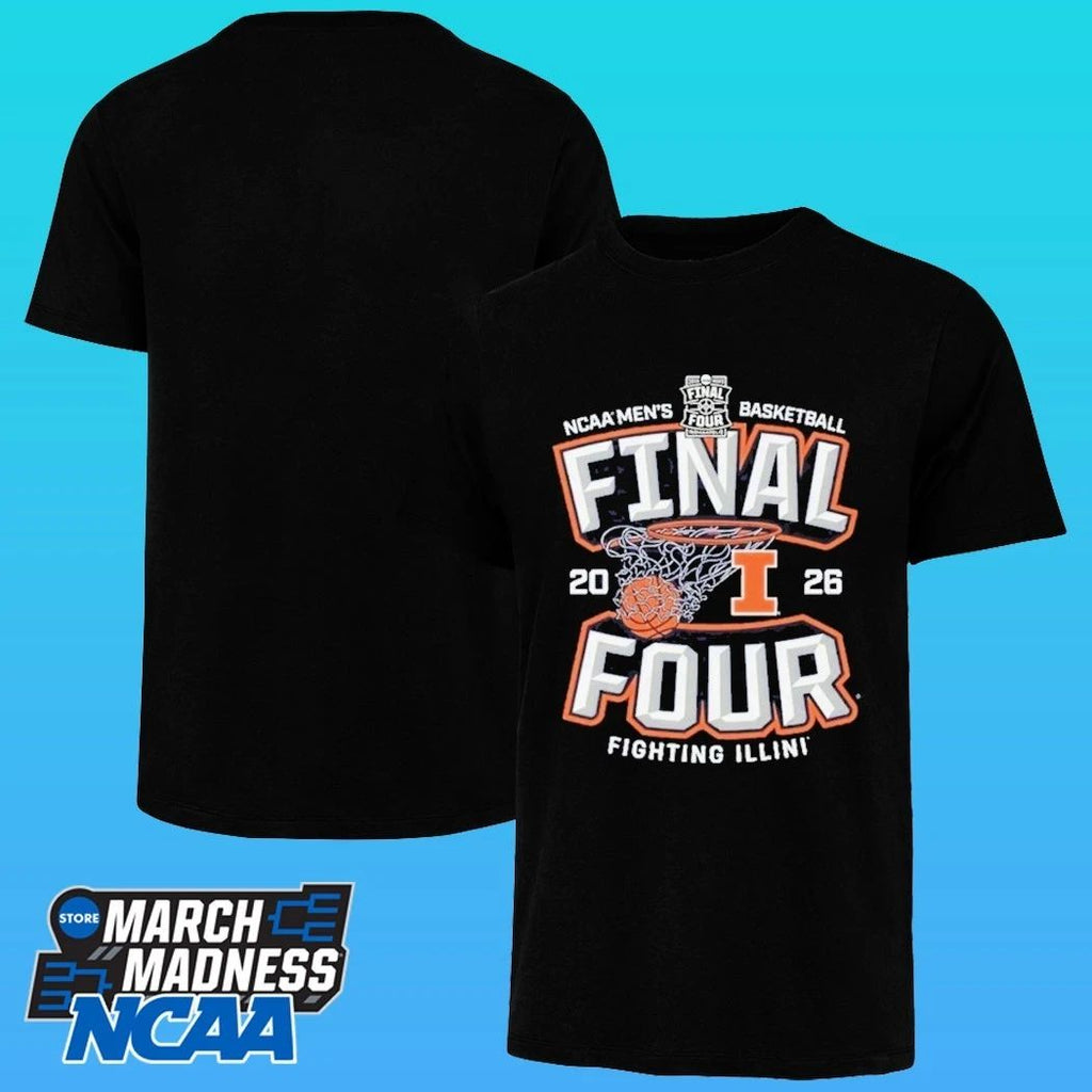 Ncaa Men’s Basketball 2026 Final Four Hoop Fighting Illini Shirt