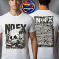 NOFX 40 Years of Fuckin’ Up A Film By NOFX OG Film Two Sided Shirt