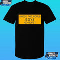 Shock The World Boys Go Blue Shirt