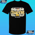 Michigan Wolverines Ncaa Division I Men’s Basketball Champions 2026 Go Blue Hoop Shirt
