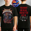 Ice Nine Kills X Ready Or Not 2 Collab 2026 Get In Line Two Sided Shirt