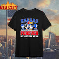 Peanuts Characters Kansas Jayhawks Forever Not Just When We Win Graphic Shirt
