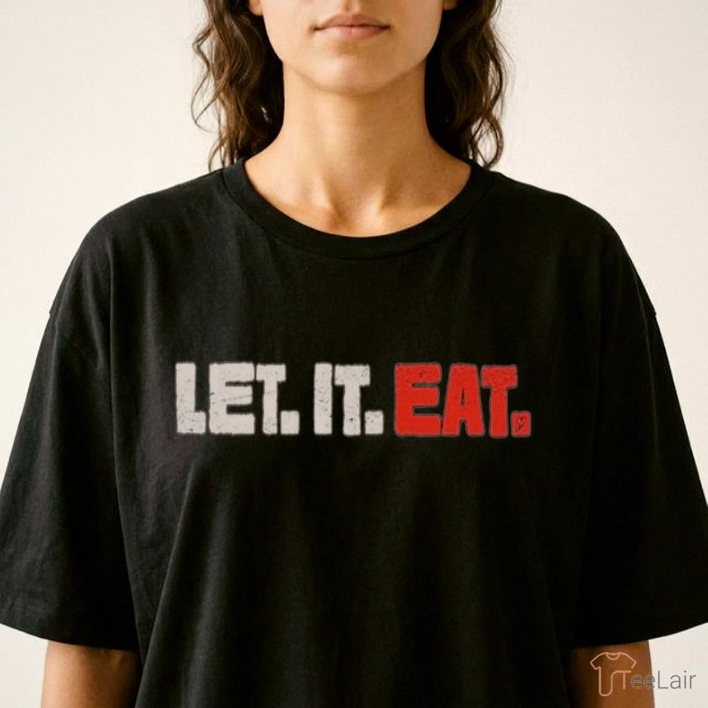 Trevor Bauer Wearing Let It Eat Shirt