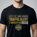 Michigan Wolverines MBB 2026 National Champions S. University Ave Closed Shirt