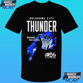 Okc Thunder 2026 Playoffs Earned Not Given Dunk Shirt