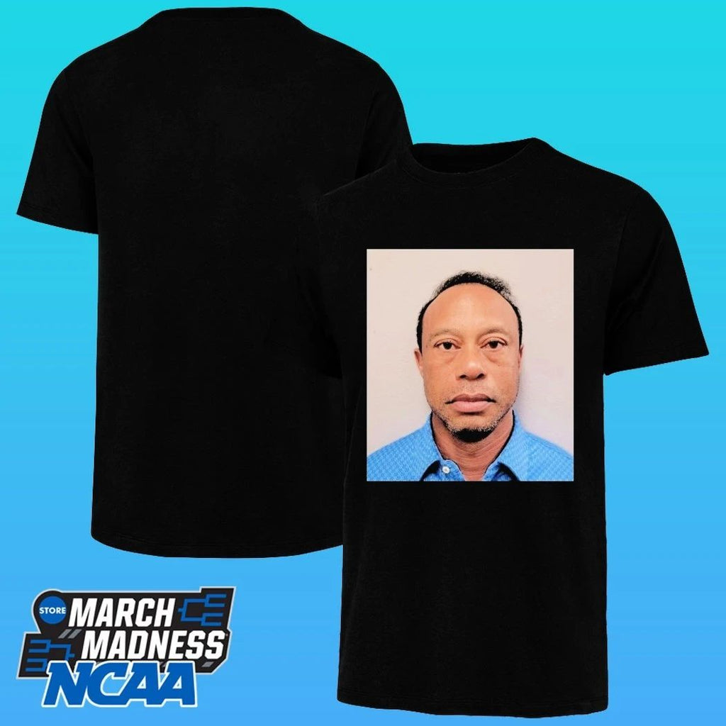 Tiger Woods Mugshot 2026 Shirt